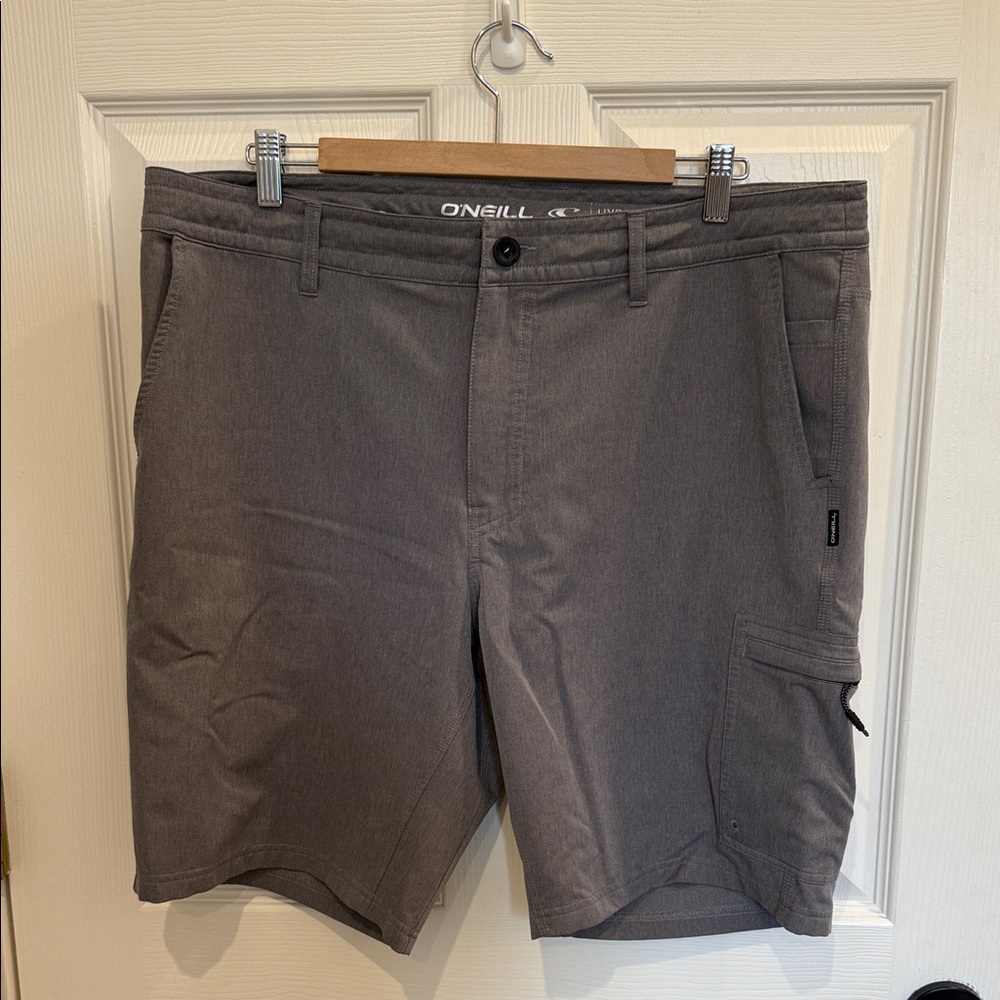 O'Neill Men's Charcoal Cargo Shorts